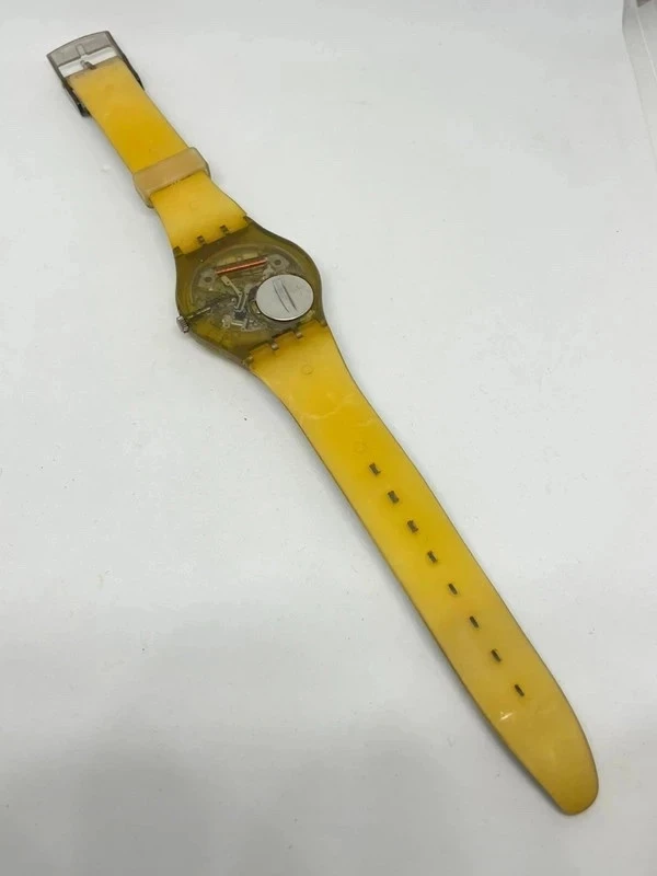 Swatch GZ123 Parthenon 1990 | Reloj vintage con caja | Edición griega coleccionista – photo 8